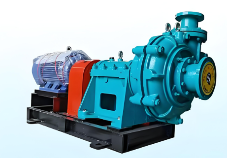 Pengeluar pam buburan mendatar