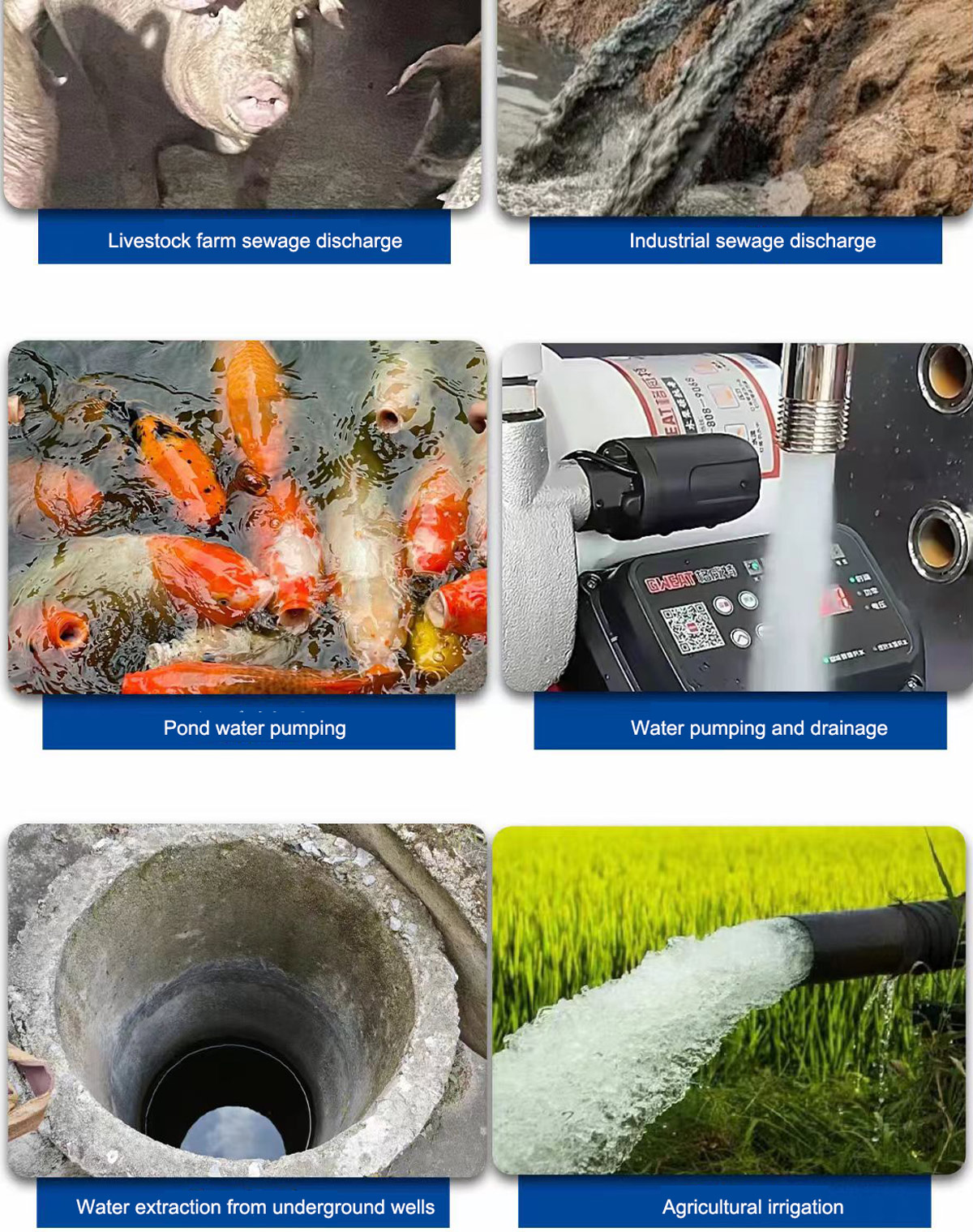Non Clogging Submersible Sewage Pump
