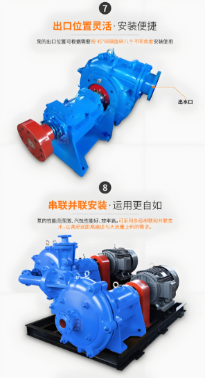 Pompe à sable centrifuge